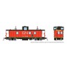RAPIDO 166017 - HAWKER SIDDELEY CABOOSE - CN 79286 INTERNATIONAL SERVICE - HO SCALE
