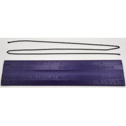 TICHY 8336 - BLACK CHAIN - 23 LINKS PER INCH