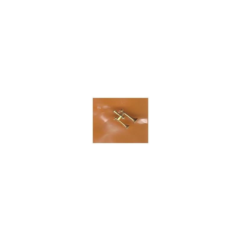 DETAILS WEST AH-373 - AIR HORN - LESLIE L-3 WITH LOW PROFILE MANIFOLD BRACKET - HO SCALE