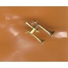 DETAILS WEST AH-373 - AIR HORN - LESLIE L-3 WITH LOW PROFILE MANIFOLD BRACKET - HO SCALE