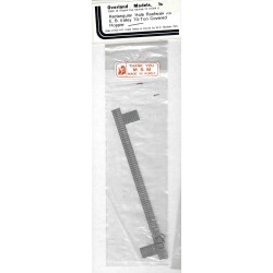 OVERLAND  2157 - RECTANGULAR HOLE ROOFWALK FOR FRONT RANGE 40' ACF BOXCAR - HO SCALE