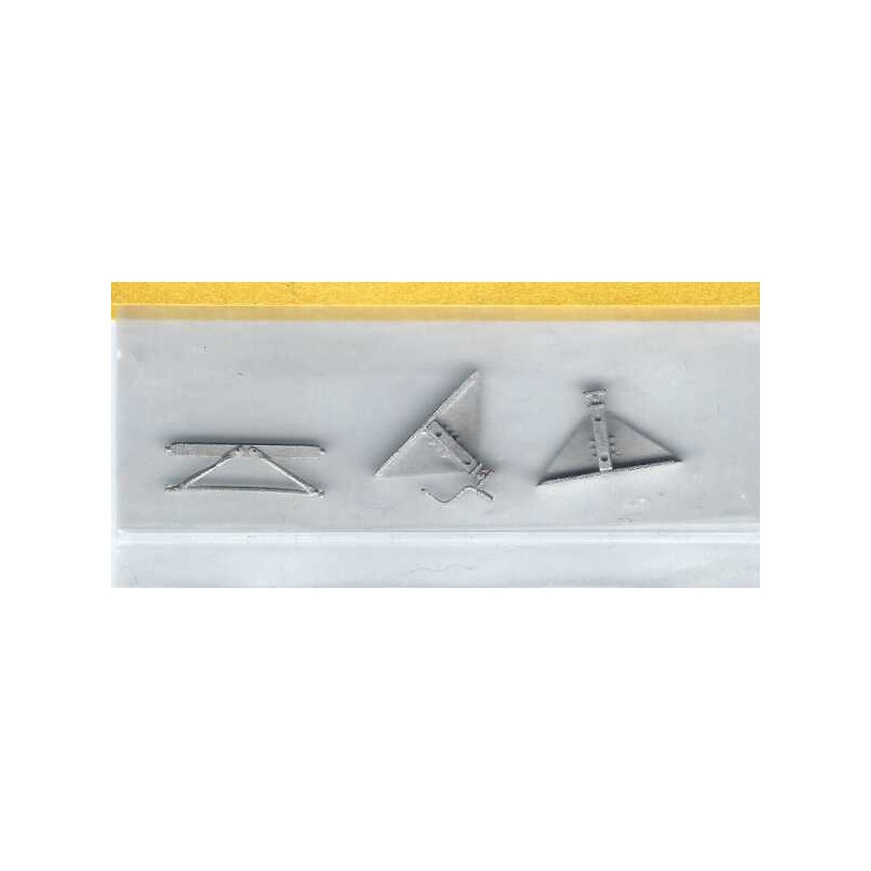 MILEPOST 501-11 - TRAILMOBILE LANDING GEAR - HO SCALE