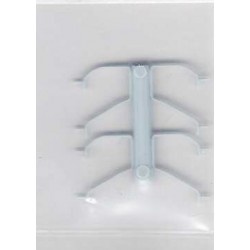 DETAIL ASSOCIATES 5035 - ACF BOXCAR STIRRUP STEPS - O SCALE