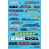 FUSION FSG-GRAFF117-87 - GRAFFITI SET 17 - HO SCALE