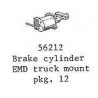 PSC 56212 - EMD DIESEL LOCOMOTIVE TRUCK BRAKE CYLINDERS - O SCALE