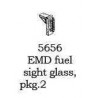 PSC 5656 - EMD DIESEL LOCOMOTIVE FUEL TANK SIGHT GLASS - O SCALE