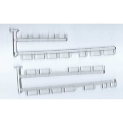 ATHEARN 18203 - PASSENGER CAR - VISTA DOME SIDE WINDOW SET - HO SCALE