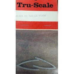 TRU-SCALE 1401 - RERAILER POINTS - HO SCALE
