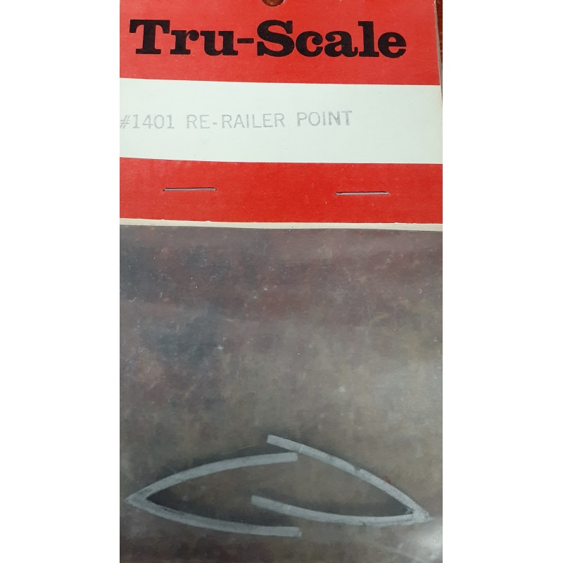 TRU-SCALE 1401 - RERAILER POINTS - HO SCALE
