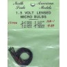 NASM - 1.5 VOLT LENSED MICRO BULBS - GREEN