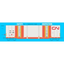 HIGHBALL F-508 - CANADIAN NATIONAL AUTONOMOUS INSPECTION CARS - HO SCALE