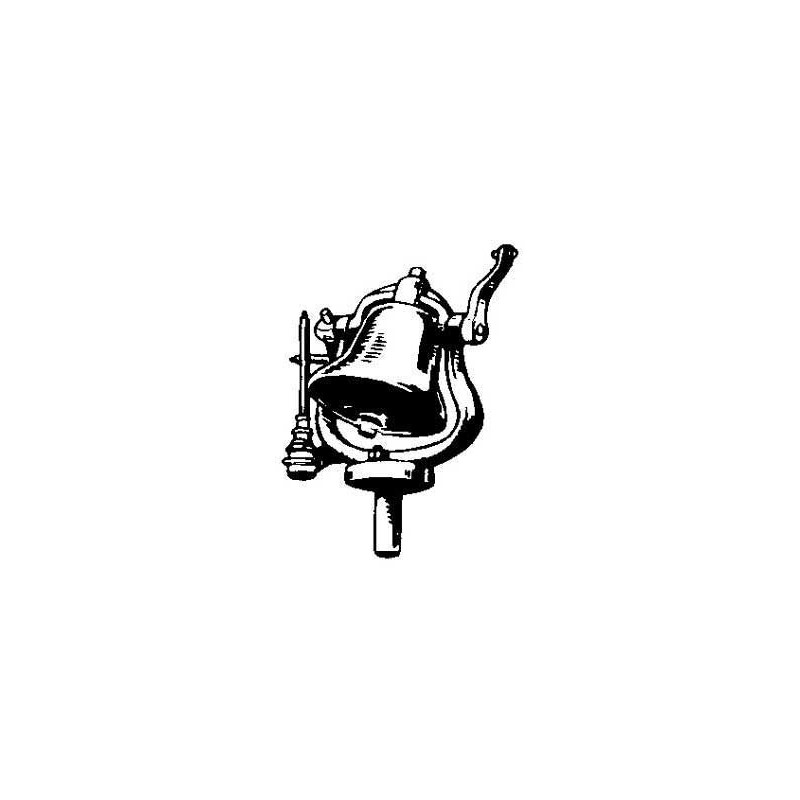 CAL-SCALE 190-317 - STEAM LOCOMOTIVE BELL WITH BRACKET - HO SCALE