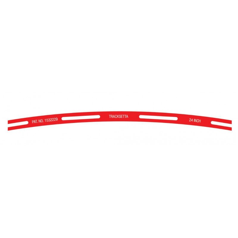 TRACKSETTA NT24 - 24" (609.6mm) RADIUS CURVED TRACK LAYING TEMPLATE - N SCALE