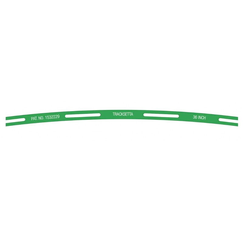 TRACKSETTA NT36 - 36" (914.4mm) RADIUS CURVED TRACK LAYING TEMPLATE - N SCALE