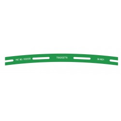 TRACKSETTA OOT36 - 36" (914.4mm) RADIUS CURVED TRACK LAYING TEMPLATE - HO SCALE