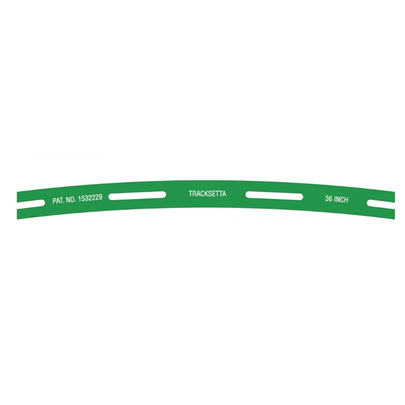TRACKSETTA OOT36 - 36" (914.4mm) RADIUS CURVED TRACK LAYING TEMPLATE - HO SCALE