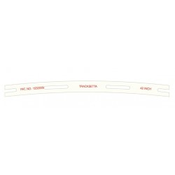 TRACKSETTA OOT42 - 42" (1066.8mm) RADIUS CURVED TRACK LAYING TEMPLATE - HO SCALE
