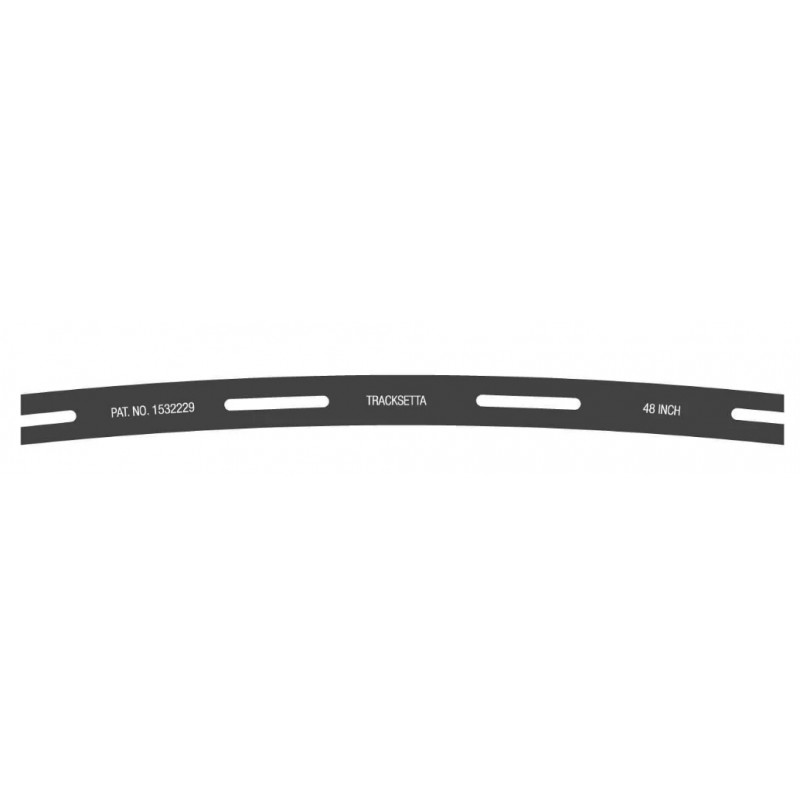 TRACKSETTA OOT48 - 48" (1219.2mm) RADIUS CURVED TRACK LAYING TEMPLATE - HO SCALE