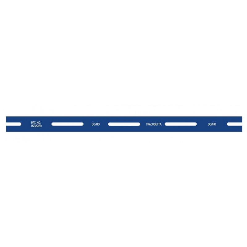 TRACKSETTA OOT10 - 10" (254mm) STRAIGHT TRACK LAYING TEMPLATE - HO SCALE