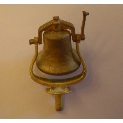 CAL-SCALE 190-4005 - STEAM LOCOMOTIVE ROPE PULL BELL -  G SCALE