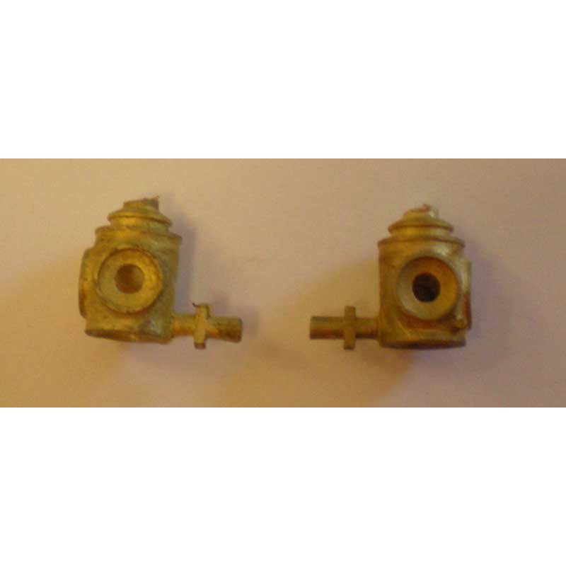 CAL-SCALE 190-4009 - HANDLAND BUCK MARKER LIGHTS -  G SCALE