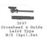 PSC 2697 - STEAM LOCOMOTIVE CROSSHEAD & GUIDE - LAIRD TYPE - HO SCALE