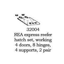 PSC 32004 - REA EXPRESS REEFER HATCHES - HO SCALE