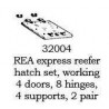 PSC 32004 - REA EXPRESS REEFER HATCHES - HO SCALE