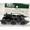 KATO 959151 - DIESEL LOCOMOTIVE GE LATE HI-AD TRUCK (SD80/SD90) - BLACK - HO SCALE