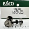 KATO 962020 - DIESEL LOCOMOTIVE GEARED WHEELSET - SD80/SD90) - HO SCALE
