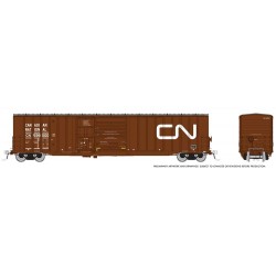 RAPIDO 193001 - TRENTON WORKS 6348cuft 60' BOXCAR - CANADIAN NATIONAL - AS DELIVERED - HO SCALE