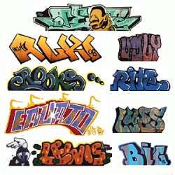 BLAIR LINE 2245 - GRAFFITI - SET 2 - HO SCALE
