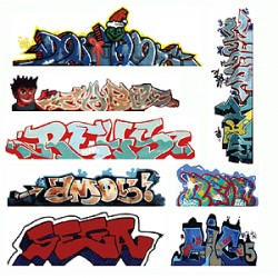 BLAIR LINE 2246 - GRAFFITI - SET 3 - HO SCALE