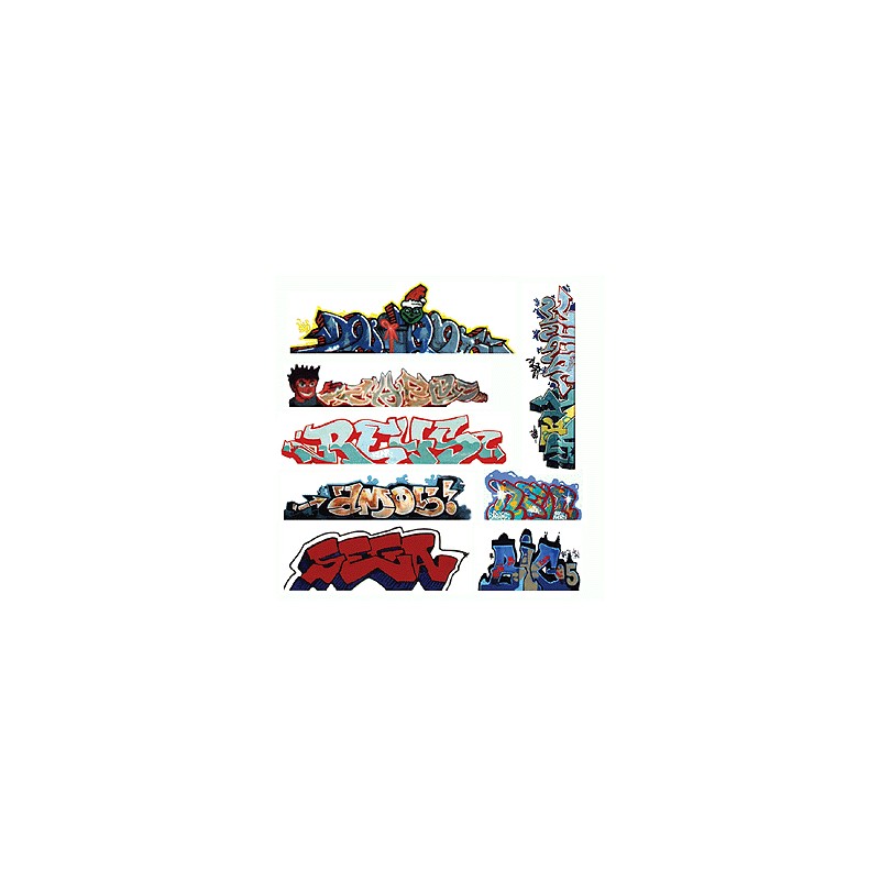 BLAIR LINE 2246 - GRAFFITI - SET 3 - HO SCALE