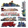 BLAIR LINE 2246 - GRAFFITI - SET 3 - HO SCALE