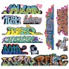 BLAIR LINE 2259 - GRAFFITI - SET 10 - HO SCALE