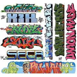 BLAIR LINE 2260 - GRAFFITI - SET 11 - HO SCALE