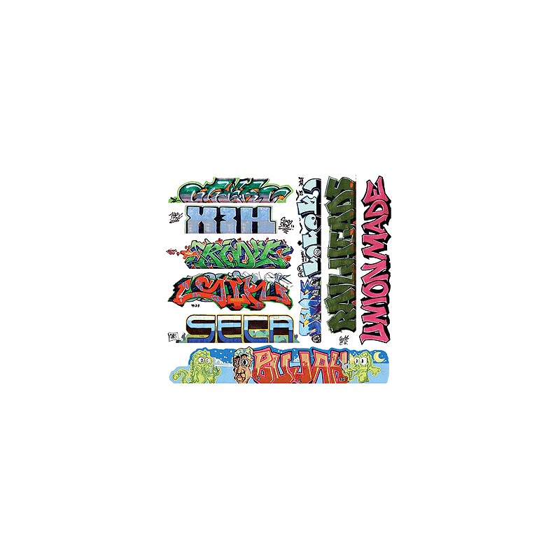 BLAIR LINE 2260 - GRAFFITI - SET 11 - HO SCALE