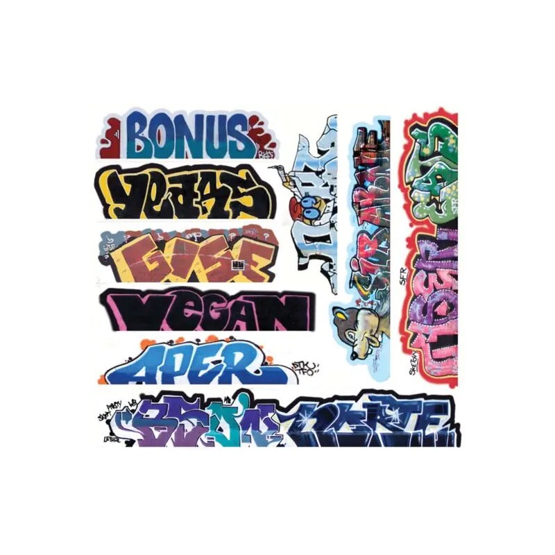 BLAIR LINE 2262 - GRAFFITI - SET 13 - HO SCALE