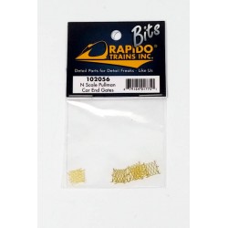 RAPIDO 102056 - PASSENGER CAR END GATES - N SCALE