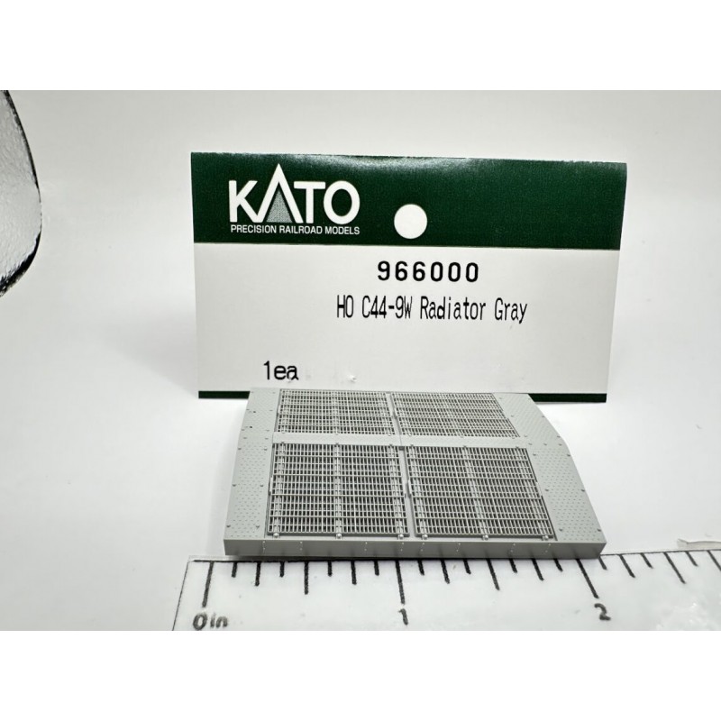 KATO 966000 - DIESEL LOCOMOTIVE GE C44-9W RADIATOR - GREY - HO SCALE