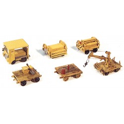 DURANGO PRESS DP-90 - TRACK CREW WORK TRAIN KIT - HO SCALE