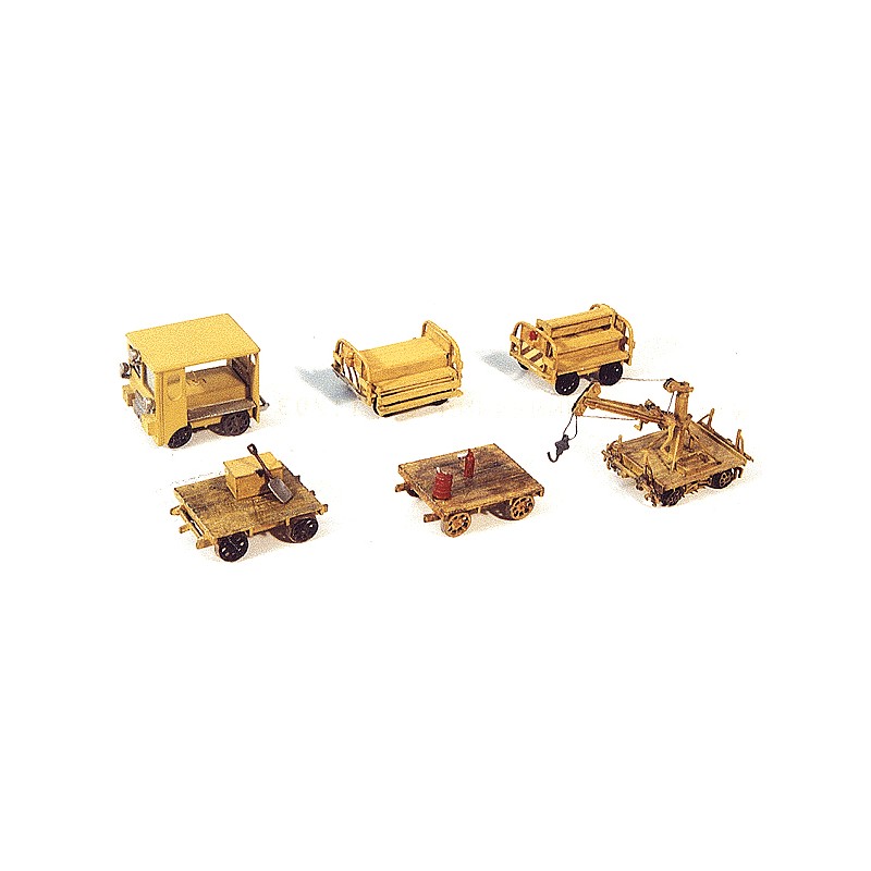 DURANGO PRESS DP-90 - TRACK CREW WORK TRAIN KIT - HO SCALE