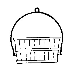 DURANGO PRESS DP-76 - LARGE COAL BUCKET - HO, S OR O SCALE