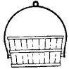 DURANGO PRESS DP-76 - LARGE COAL BUCKET - HO, S OR O SCALE