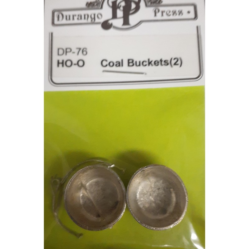 DURANGO PRESS DP-76 - LARGE COAL BUCKET - HO, S OR O SCALE