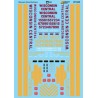MICROSCALE DECAL 87-543 - WISCONSIN CENTRAL DIESEL LOCOMOTIVES - HO SCALE