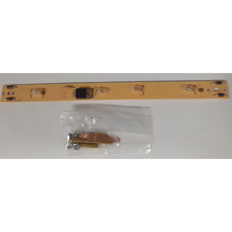 JAYBEE 154 - PASSENGER CAR LIGHTING KIT - CON-COR 85' BUDD - HO SCALE