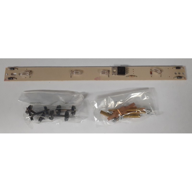 JAYBEE 151 - PASSENGER CAR LIGHTING KIT - RIVAROSSI HEAVYWEIGHT/STREAMLINE PASSENGER CARS - HO SCALE