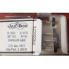 JAYBEE 1062 - 36" METAL WHEELSETS WITH SHOULDER AXLE - HO SCALE